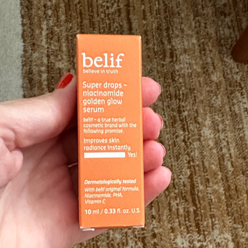 Belif Super Drops Niacinamide Golden Glow Serum - Orange
